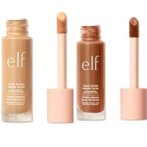 e.l.f. Halo Glow Liquid Filter in shades 5 and 6 👼🏼👼🏽